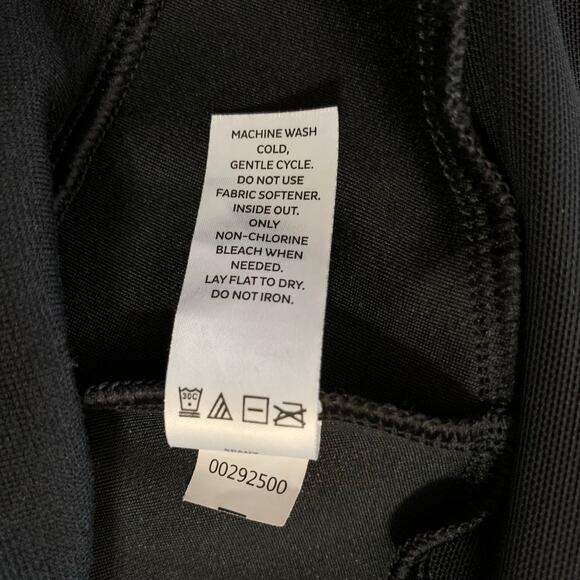 Assets by Spanx Faux Leather Leggings Black Stretchy Pull On Women's S - Picture 8 of 8